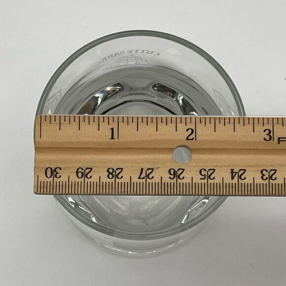 Set of 4 CUTTY SARK One Size Clear Scots Cocktail Whiskey Glasses High Ball NWOT - Picture 6 of 10